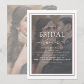 Elegant Typography Script Photo Vrijgezellenfeest Kaart (Voorkant / Achterkant)