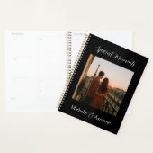 Elegant typography stylish photo planner (Display)