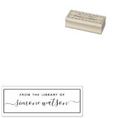 Elegant uit de bibliotheek van het manuscript van rubberstempel (Gestempeld)