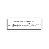 Elegant uit de bibliotheek van het manuscript van  rubberstempel (Afrduk)