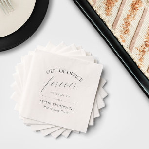 Elegant uit de Kantoor voor de partij van de vervr Folie Servetten