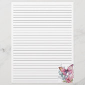 Elegant uit de keuken van de roze vlinder (Achterkant)