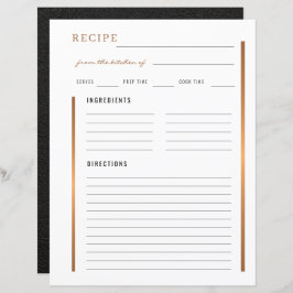 Elegant uit de keuken van het goudblanco recept