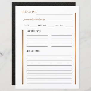 Elegant uit de keuken van het goudblanco recept