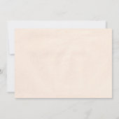 Elegant uitvindingen van hedendaagse bruiloft kaart (Achterkant)