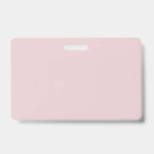 Elegant Uitziend Monogram | Roze Goud Badge (Achterkant)