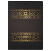 Elegant uniek Golden Klembord (Achterkant)