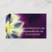 Elegant, uniek Visitekaartje (Achterkant)