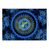 Elegant Unieke Fine Art Hartelijk dank Wenskaart (Voorkant Horizontaal)