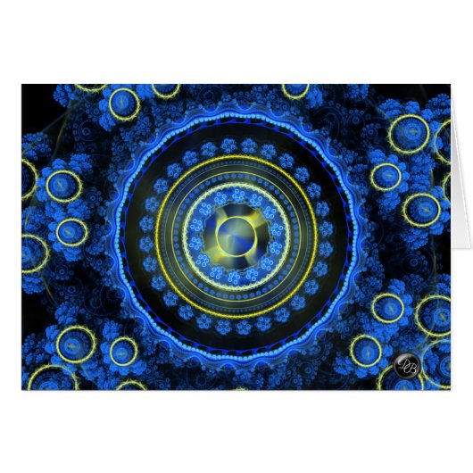 Elegant Unieke Fine Art Hartelijk dank Wenskaart (Voorkant Horizontaal)