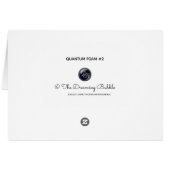 Elegant Unieke Fine Art Hartelijk dank Wenskaart (Achterkant Horizontaal)