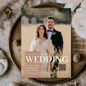 Elegant Unique Magazine Hoesje Bewaar de datum Kaart