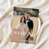 Elegant Unique Magazine Hoesje Bewaar de datum Kaart