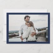 Elegant Unique Typography Rehearsal Dinner Kaart (Achterkant)