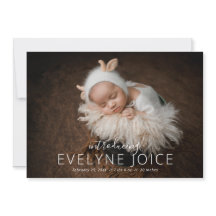 Elegant Unisex Foto Collage Newborn Baby