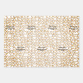 Elegant University Master's Afstudeerder Graduatio Inpakpapier Vel (Voorkant 3)