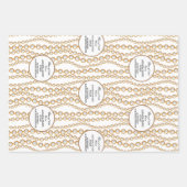 Elegant University Master's Afstudeerder Graduatio Inpakpapier Vel (Voorkant)