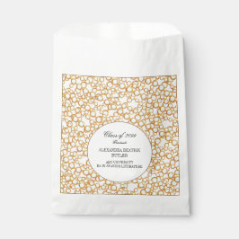 Elegant University Master's Grad Graduation Party Bedankzakje