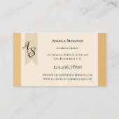 Elegant uw Visitekaartje van het Ontwerp van het B (Achterkant)