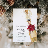 Elegant vakantie cocktail party kaart