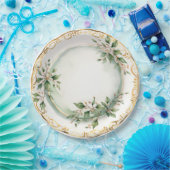 Elegant vakantie dineren papieren bordje (Feest)