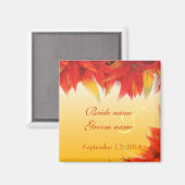 Elegant,  valbruiloft, behalve de date magnet (Voorkant / Achterkant)