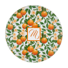 Elegant Valenciaans Sinaasappel en Blossom Snijplank