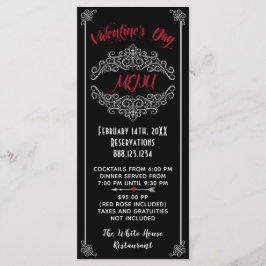 Elegant Valentijnsdag Menu