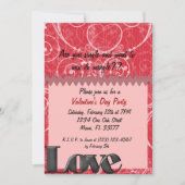 Elegant Valentijnsdag nodigt uit Kaart (Voorkant)