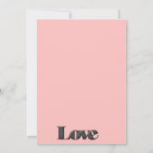 Elegant Valentijnsdag nodigt uit Kaart (Achterkant)