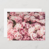 Elegant Valentijnsdag Rozen Feestdagenkaart (Voorkant / Achterkant)