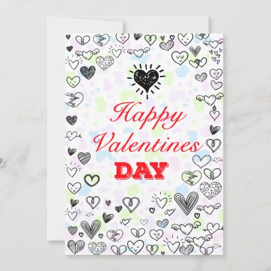 Elegant Valentijnsdag Save The Date (Voorkant)