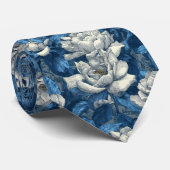 Elegant Valentine Gifts For Him Gardenias Stropdas (Opgerold)