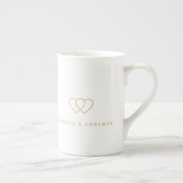 Elegant Valentine’s Day Mug Porselein Kop