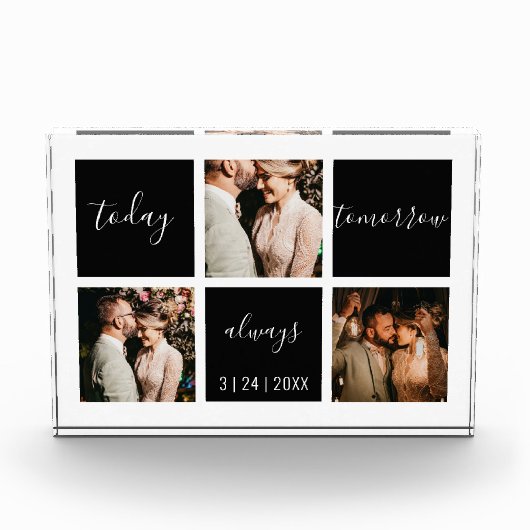 Elegant Vandaag Morgen altijd 3 Foto Keepslag (Voorkant)