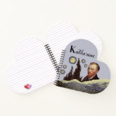 ELEGANT VanGogh editable Katherine name Notitieboek (Binnen)