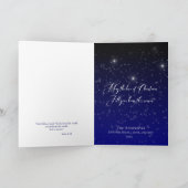 Elegant vanwege de liefdesscriptie Kerstmis Kaart (Binnen)