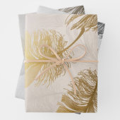 Elegant Veer Patroon Inpakpapier Vel (In situ)