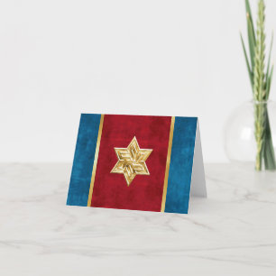 Elegant Velvet Kijk Gold Star van David Kaart