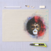 elegant venetiaans masker. Italië Tissuepapier (Craft)