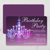 Elegant Venetian Chandelier | Partij voor de verja Kaart (Voorkant / Achterkant)