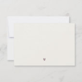 Elegant Venetië Italië Canals Waterverf Bruiloft RSVP Kaartje (Achterkant)