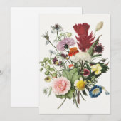 Elegant  ventilator blanco Wenskaart Bedankkaart (Voorkant / Achterkant)