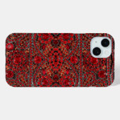 elegant verfijnd goud ruby red burgundy Case-Mate iPhone case (Achterkant (horizontaal))