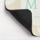 Elegant Verfijnd Romantisch Bureaubladaccessoire Muismat (Hoek)