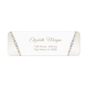 Elegant verfijnd, stijlvol chic, parels etiket