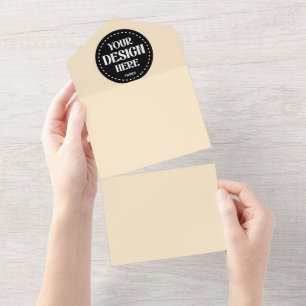 Elegant, verfijnd, strak & minimalistisch all in one uitnodiging