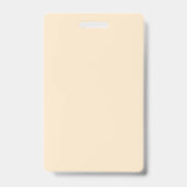 Elegant, verfijnd, strak & minimalistisch badge (Achterkant)