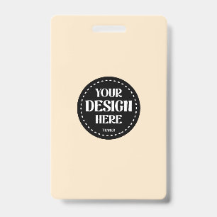 Elegant, verfijnd, strak & minimalistisch badge