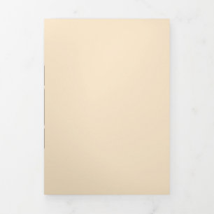 Elegant, verfijnd, strak & minimalistisch drieluik uitnodiging